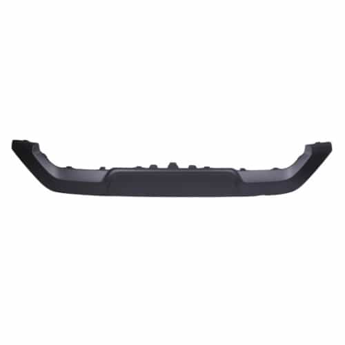 MOLDURA PLACA PARACHOQUE DIANTEIRO PRETO - miniatura 1