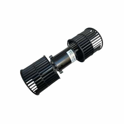 MOTOR DO ELETROVENTILADOR DUPLO AR FORÇADO 24V - miniatura 1